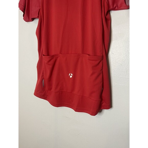 Bontrager Solstice Womens Small Red White1/4 Zip Short Sleeve Cycling Jersey NWT - Picture 7 of 8